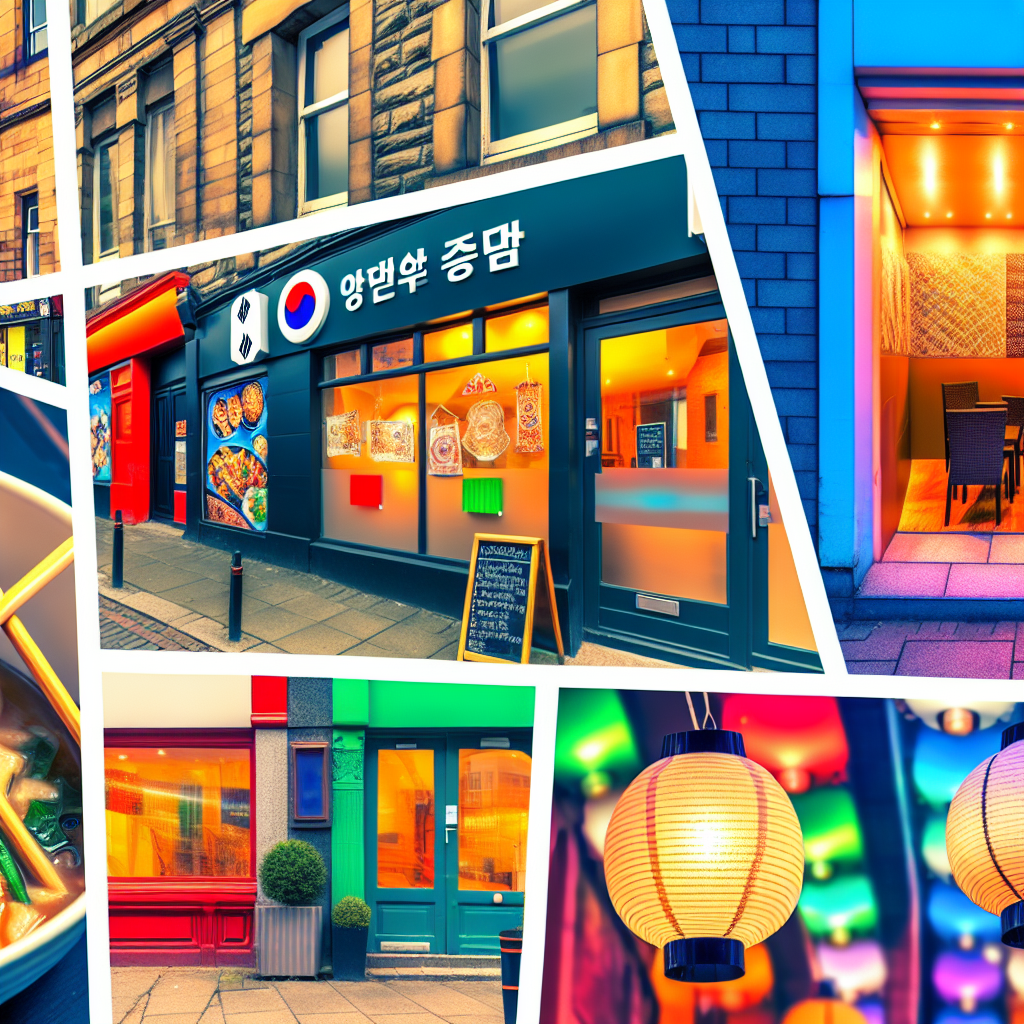 best korean restaurants in Glasgow